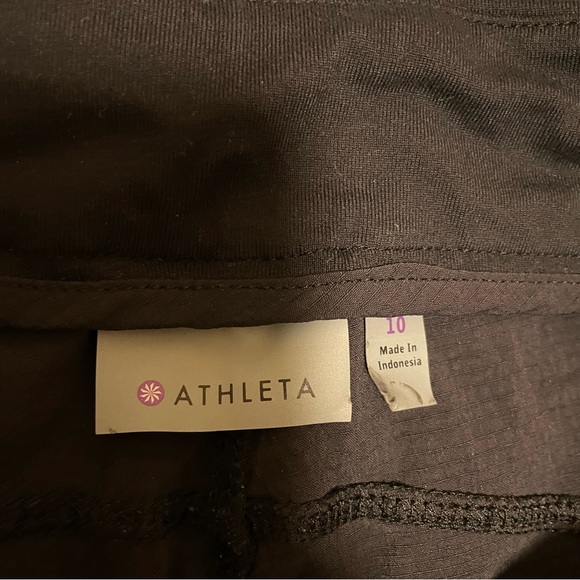 Athleta Trekkie Black Jogger pants - Picture 2 of 6